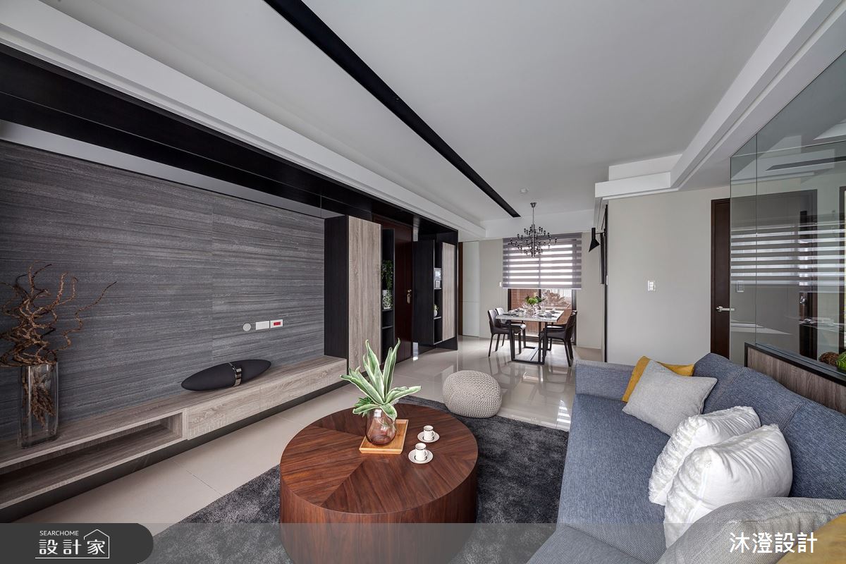 42坪新成屋(5年以下)＿現代風客廳案例圖片＿沐澄設計有限公司＿沐澄_52之3