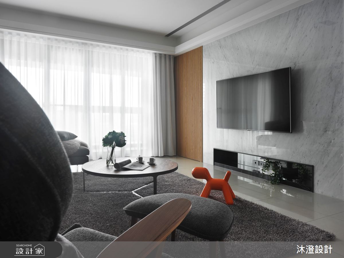 65坪新成屋(5年以下)＿現代風客廳案例圖片＿沐澄設計有限公司＿沐澄_55之5