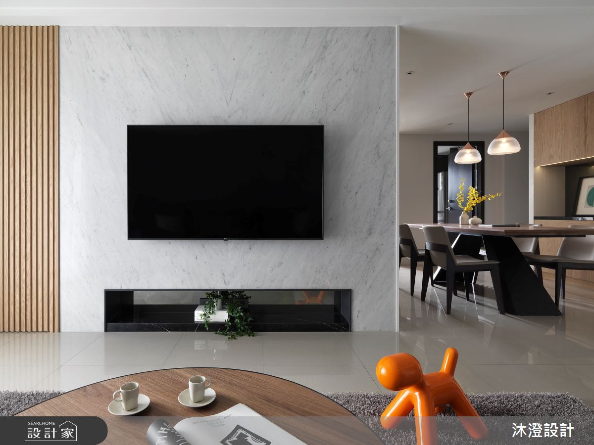 65坪新成屋(5年以下)＿現代風客廳餐廳案例圖片＿沐澄設計有限公司＿沐澄_55之7