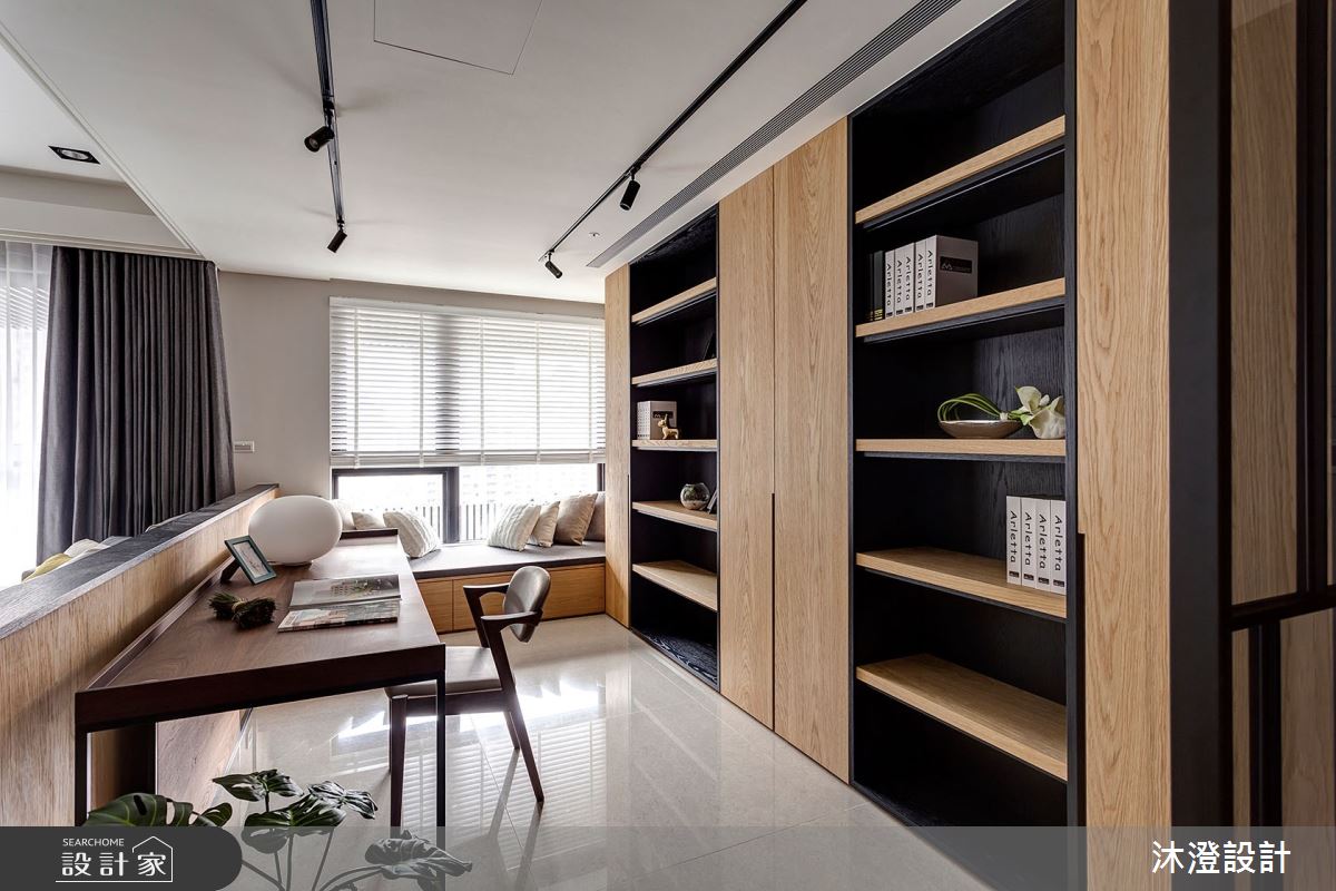 75坪新成屋(5年以下)＿現代風書房案例圖片＿沐澄設計有限公司＿沐澄_56之9