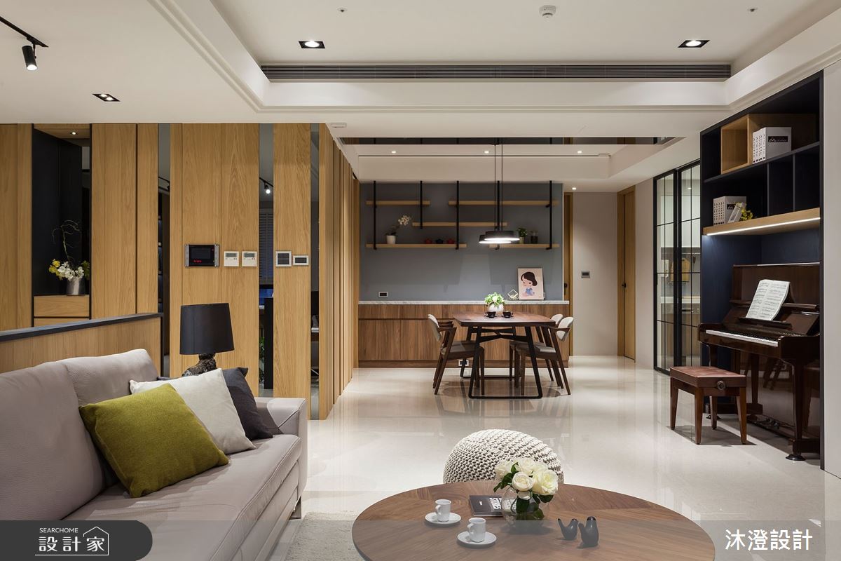 75坪新成屋(5年以下)＿現代風客廳餐廳案例圖片＿沐澄設計有限公司＿沐澄_56之12
