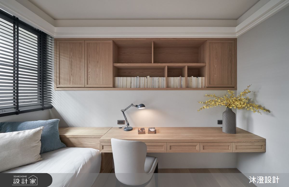 67坪新成屋(5年以下)＿新古典書房臥榻案例圖片＿沐澄設計有限公司＿沐澄_57之8