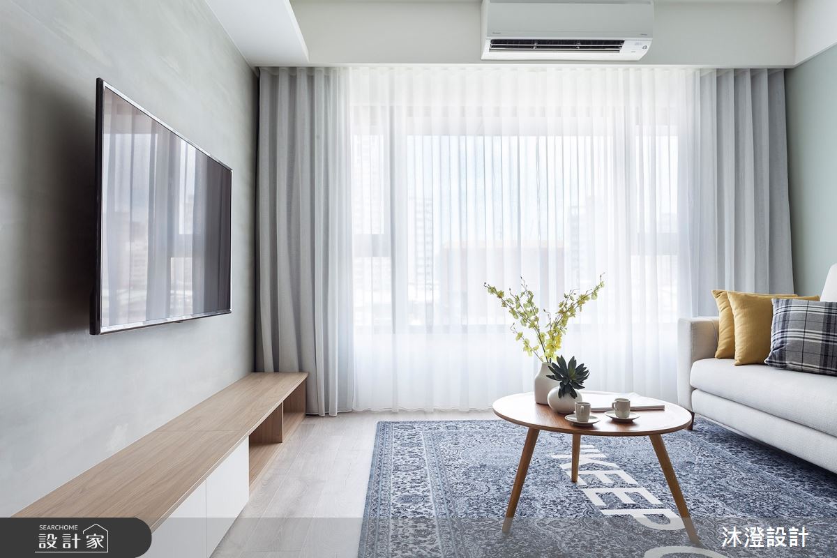 60坪新成屋(5年以下)＿北歐風客廳案例圖片＿沐澄設計有限公司＿沐澄_58之2