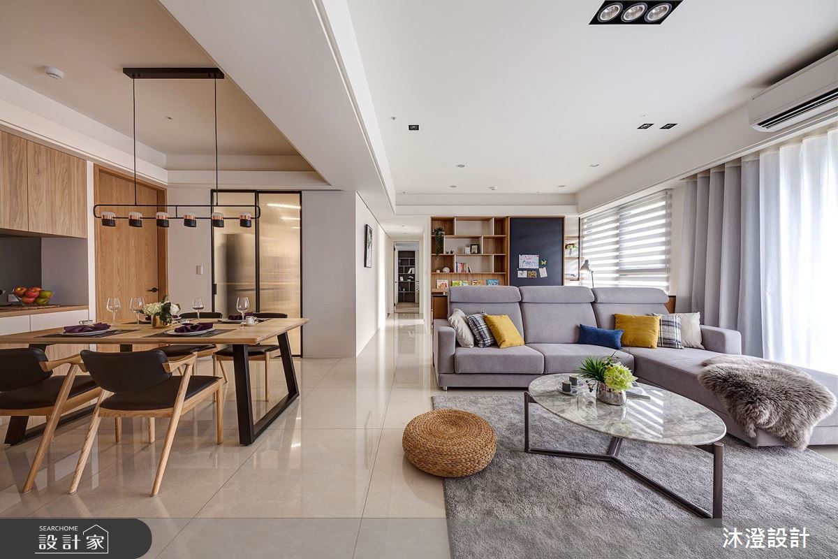 68坪新成屋(5年以下)＿北歐風客廳餐廳案例圖片＿沐澄設計有限公司＿沐澄_59之7