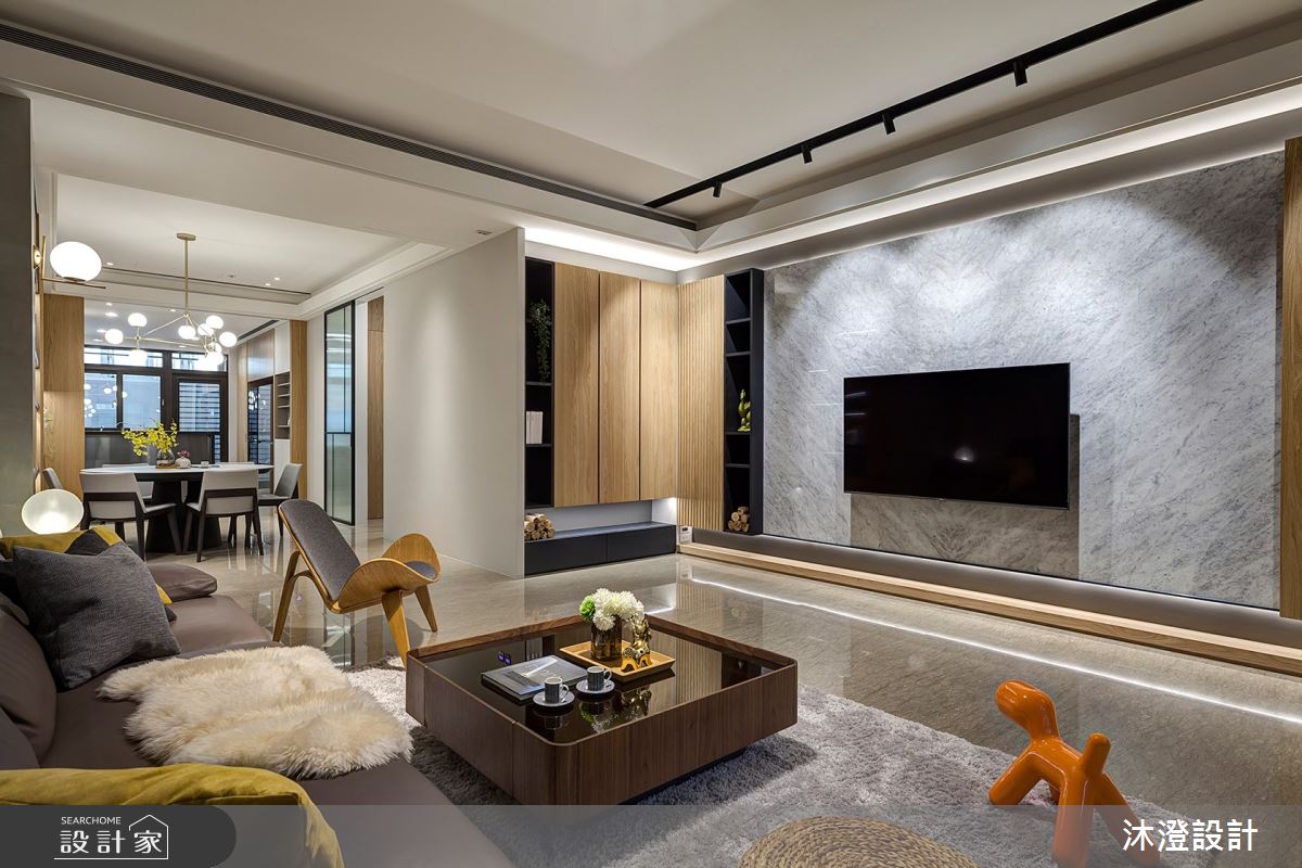 85坪新成屋(5年以下)＿北歐風客廳案例圖片＿沐澄設計有限公司＿沐澄_60之3