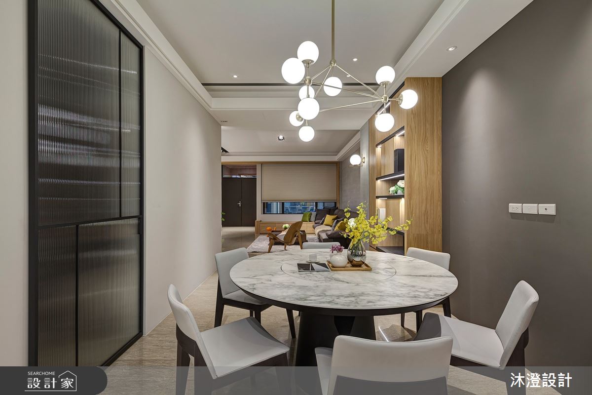 85坪新成屋(5年以下)＿北歐風餐廳案例圖片＿沐澄設計有限公司＿沐澄_60之3996