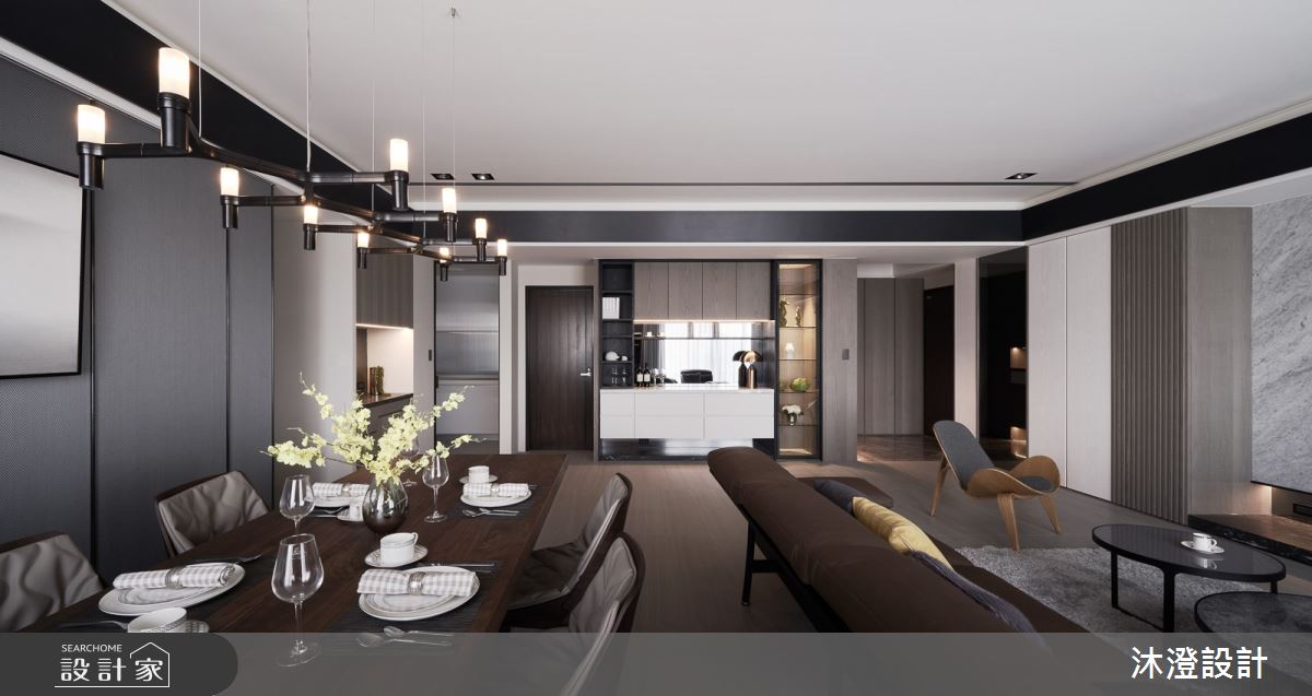76坪新成屋(5年以下)＿現代風客廳餐廳案例圖片＿沐澄設計有限公司＿沐澄_63之6