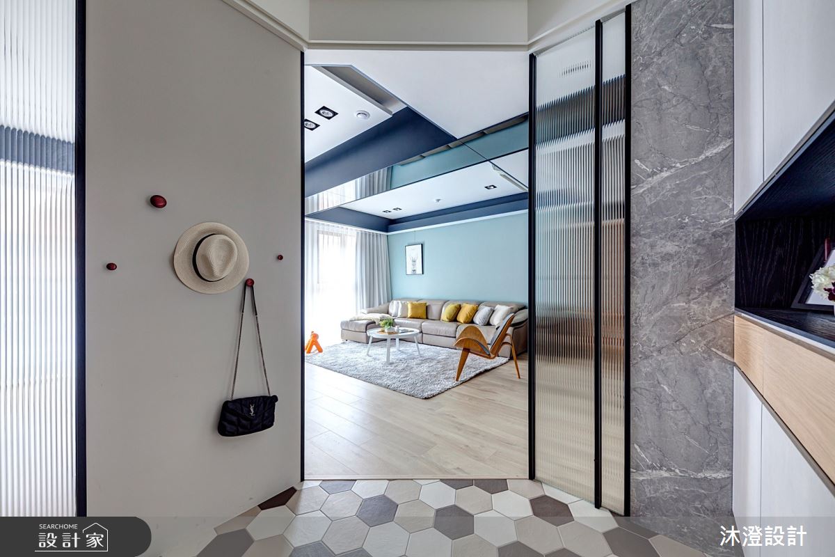 66坪中古屋(5~15年)＿現代風玄關案例圖片＿沐澄設計有限公司＿沐澄_64之3