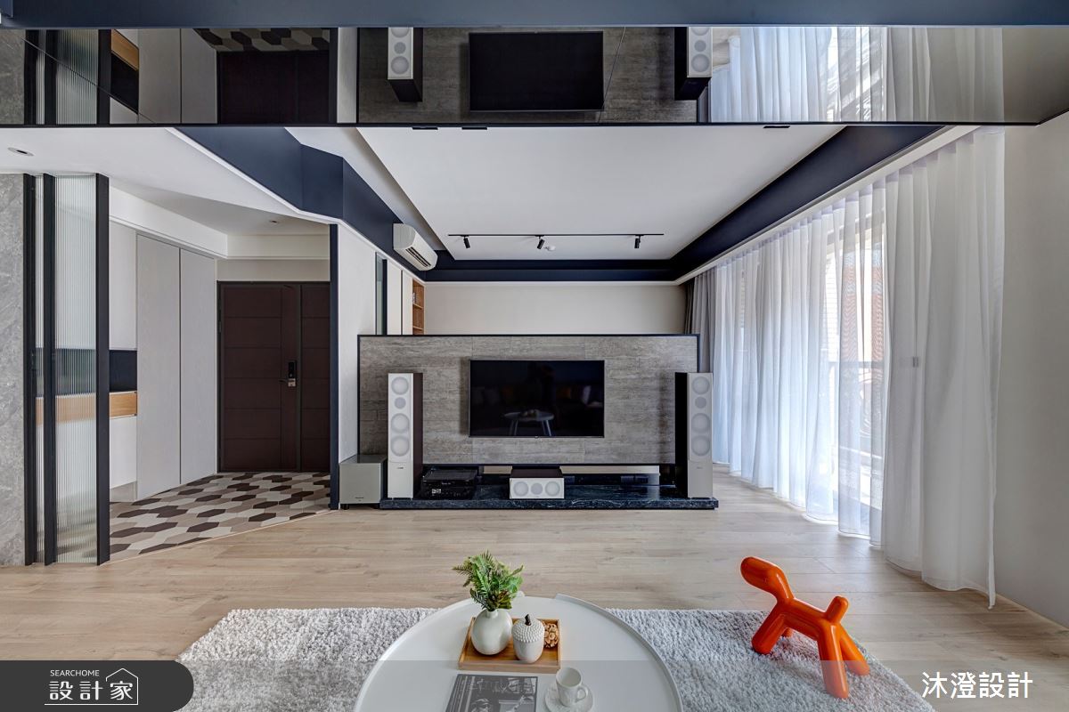66坪中古屋(5~15年)＿現代風客廳案例圖片＿沐澄設計有限公司＿沐澄_64之5