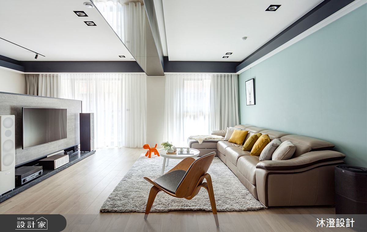 66坪中古屋(5~15年)＿現代風客廳案例圖片＿沐澄設計有限公司＿沐澄_64之9