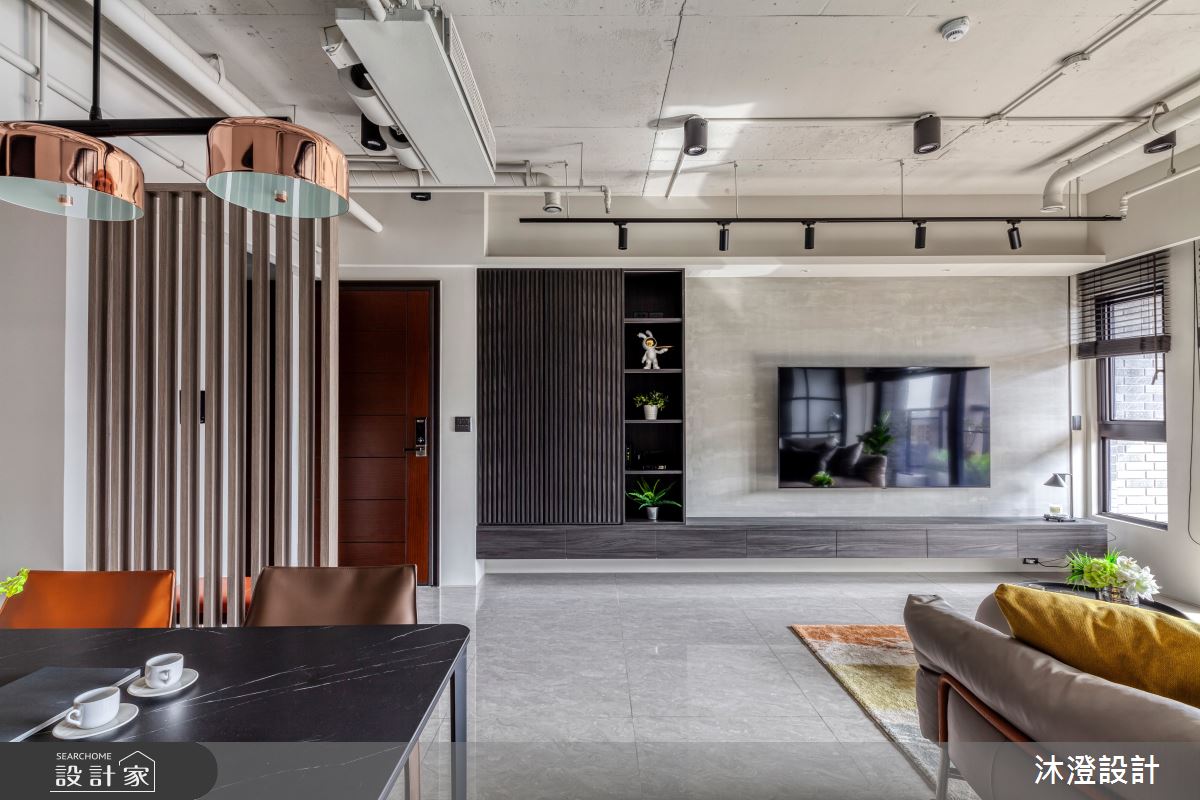 46坪新成屋(5年以下)＿工業風客廳餐廳案例圖片＿沐澄設計有限公司＿沐澄_68之2