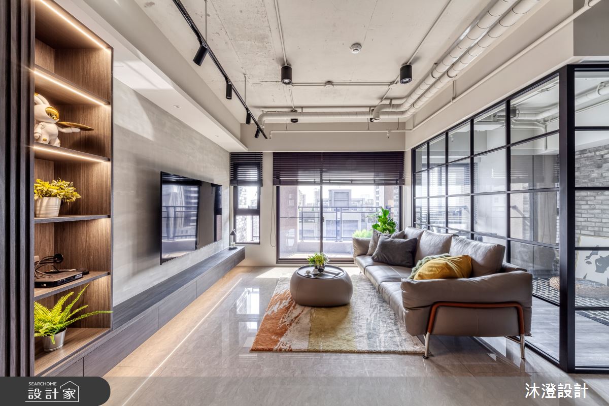 46坪新成屋(5年以下)＿工業風客廳書房多功能室案例圖片＿沐澄設計有限公司＿沐澄_68之4