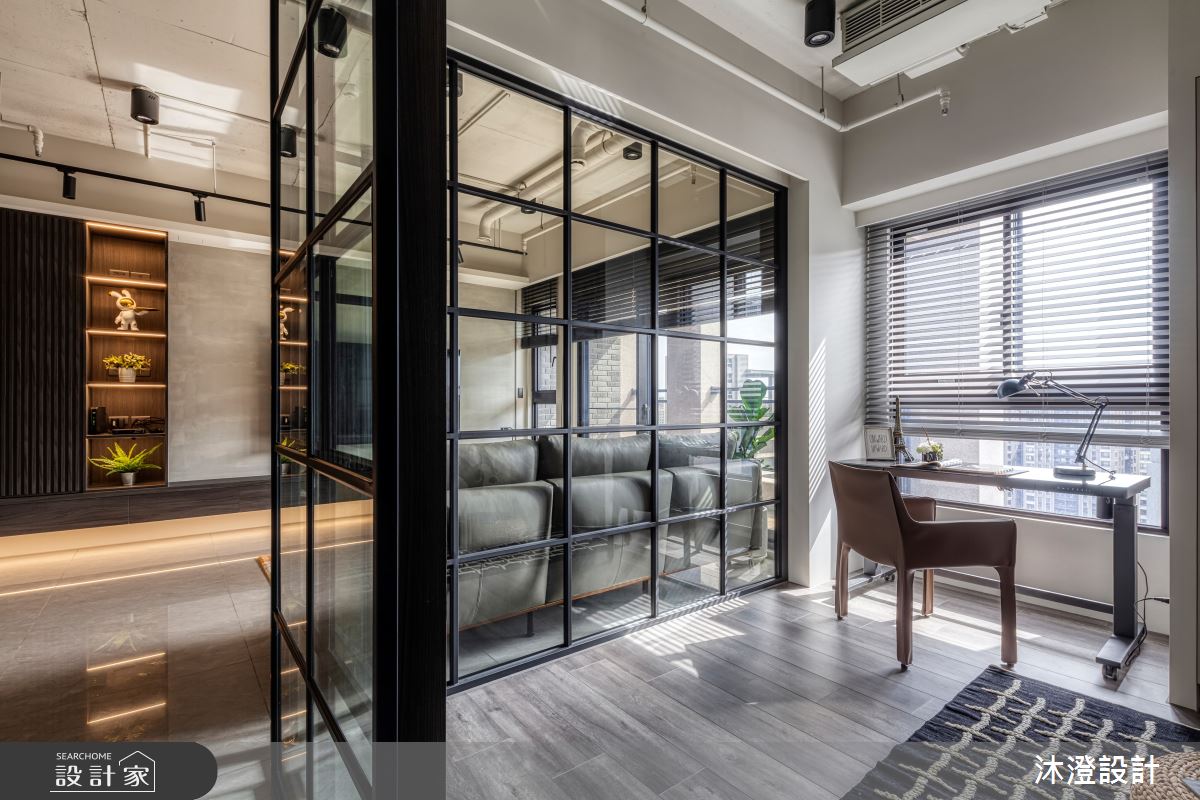 46坪新成屋(5年以下)＿工業風書房多功能室案例圖片＿沐澄設計有限公司＿沐澄_68之9
