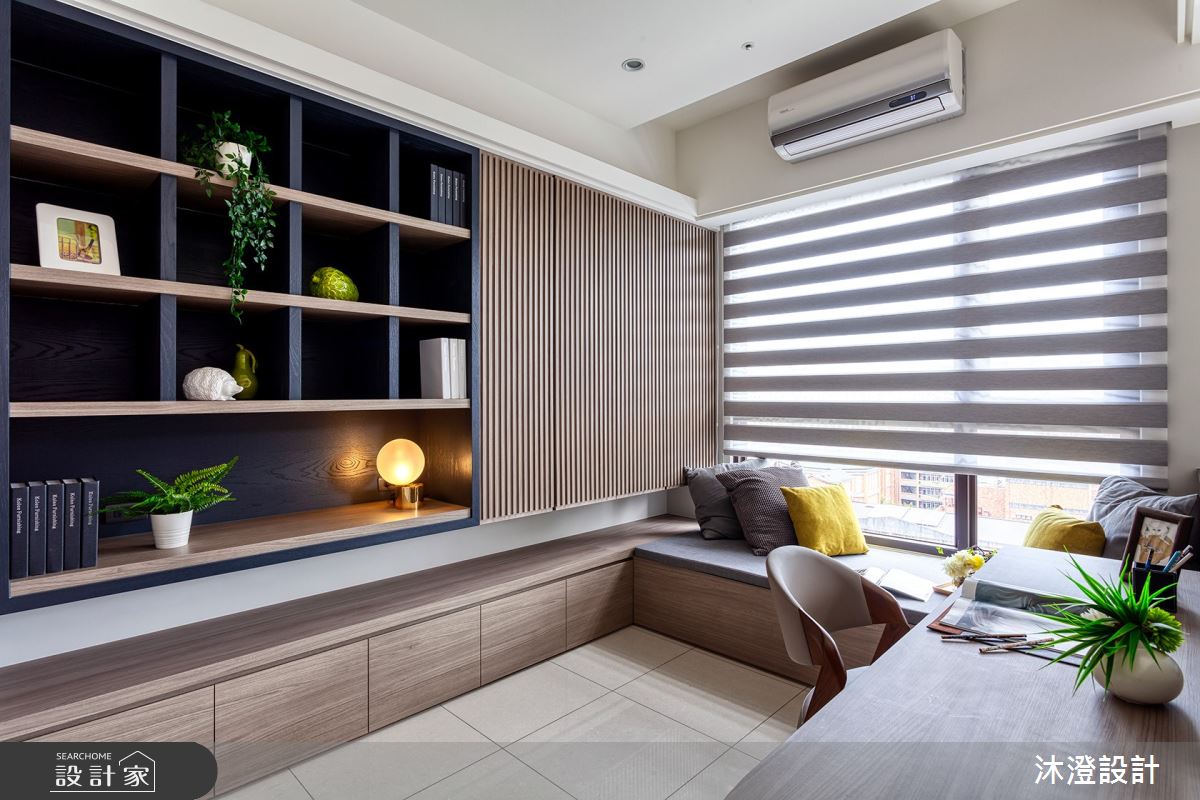 60坪新成屋(5年以下)＿現代風書房臥榻案例圖片＿沐澄設計有限公司＿沐澄_70之7