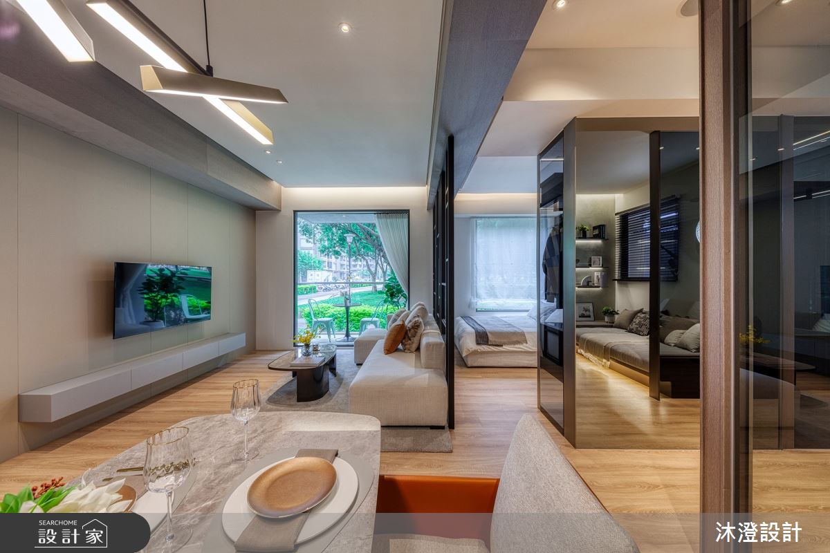 新成屋(5年以下)＿現代風客廳餐廳臥室案例圖片＿沐澄設計有限公司＿沐澄_71之4