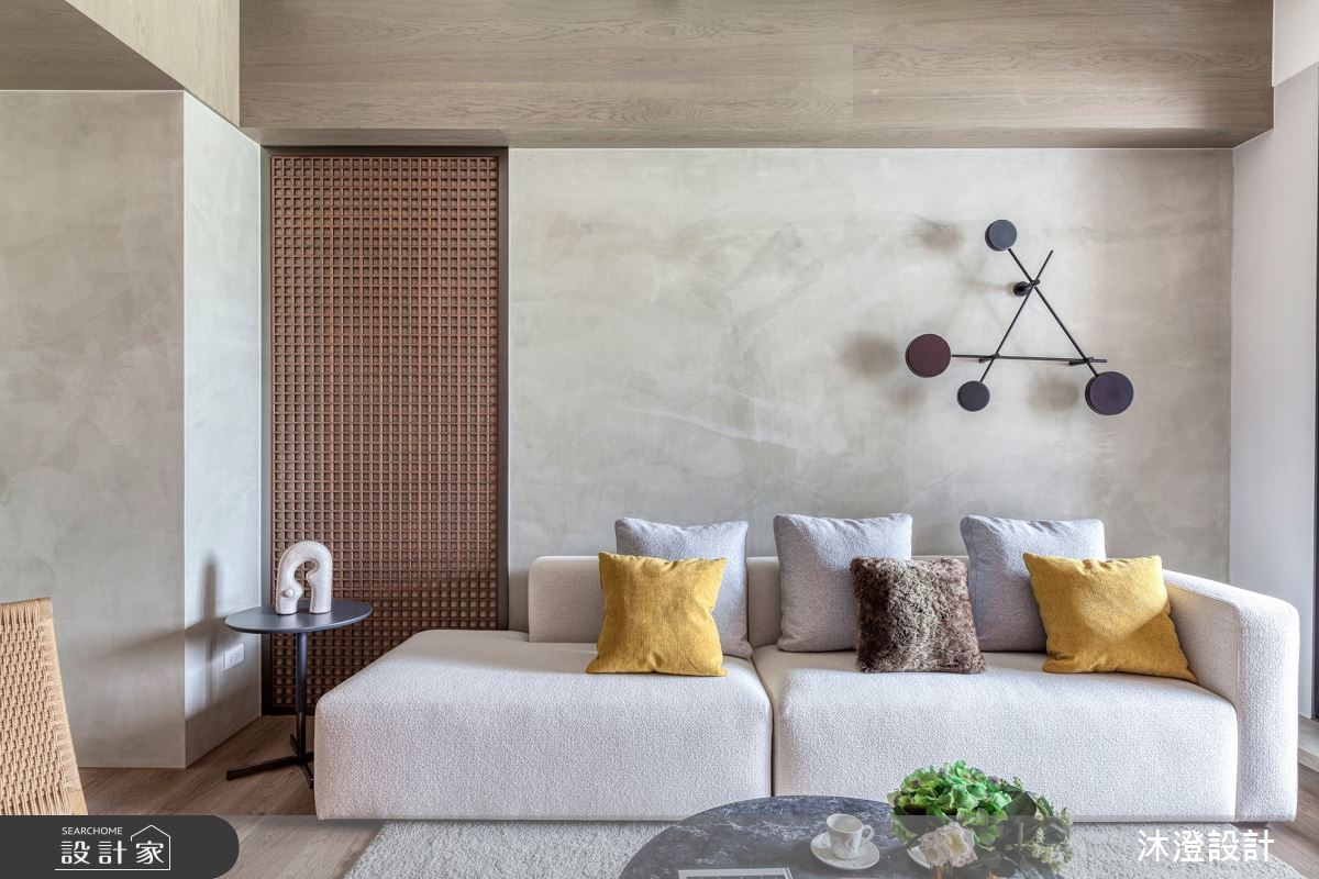41坪新成屋(5年以下)＿人文禪風客廳案例圖片＿沐澄設計有限公司＿沐澄_74之5