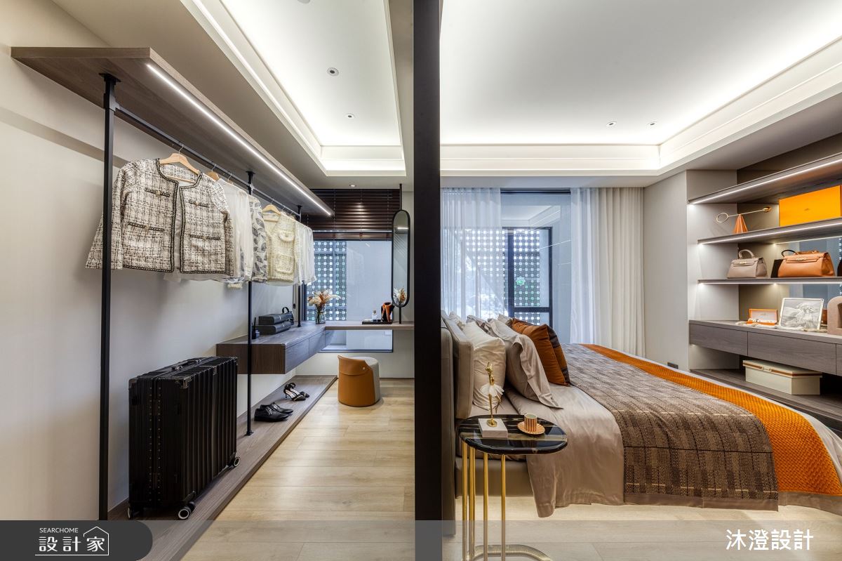 58坪新成屋(5年以下)＿奢華風臥室更衣間案例圖片＿沐澄設計有限公司＿沐澄_75之9