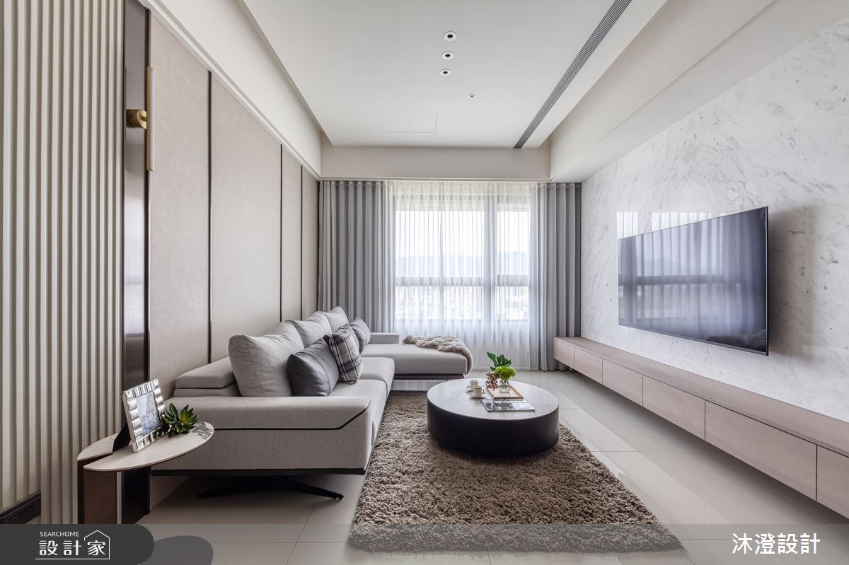 32坪新成屋(5年以下)＿現代風客廳案例圖片＿沐澄設計有限公司＿沐澄_76之6