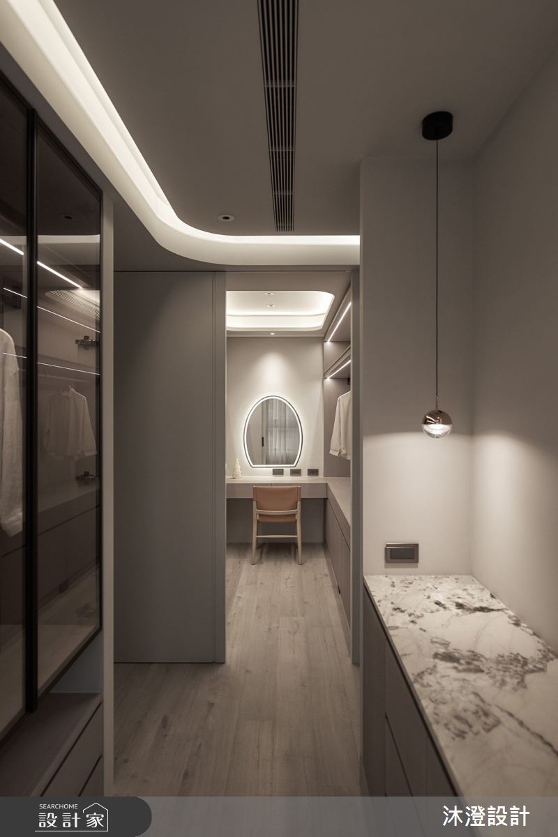 52坪新成屋(5年以下)＿現代風更衣間案例圖片＿沐澄設計有限公司＿沐澄_77之13