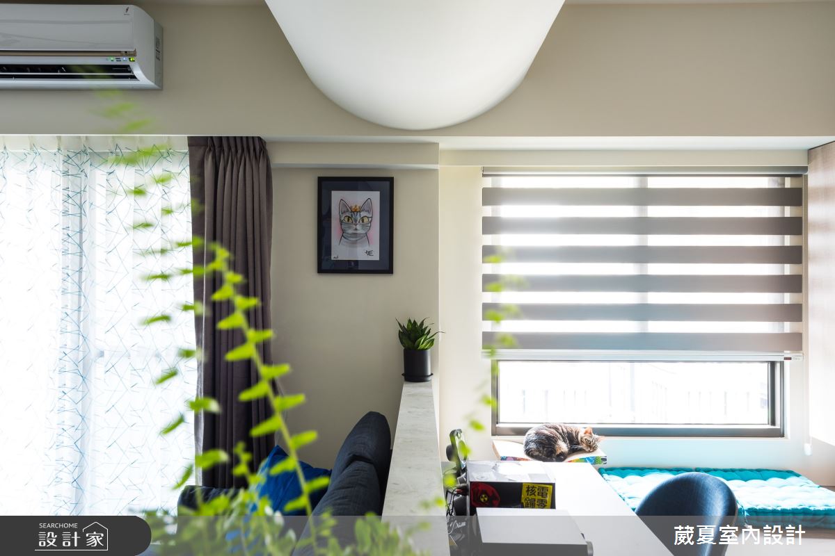 35坪新成屋(5年以下)＿混搭風書房臥榻案例圖片＿葳夏室內設計＿葳夏_04之3609