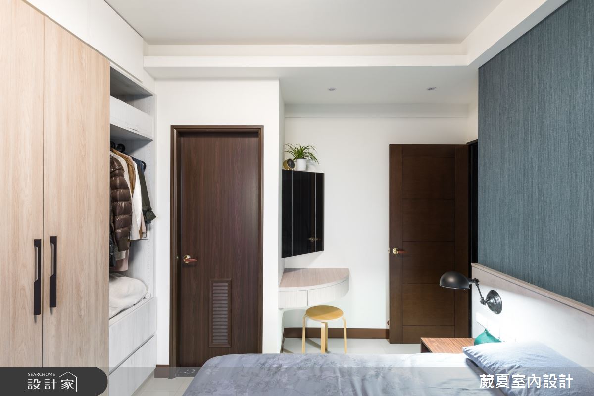 35坪新成屋(5年以下)＿混搭風臥室案例圖片＿葳夏室內設計＿葳夏_04之12