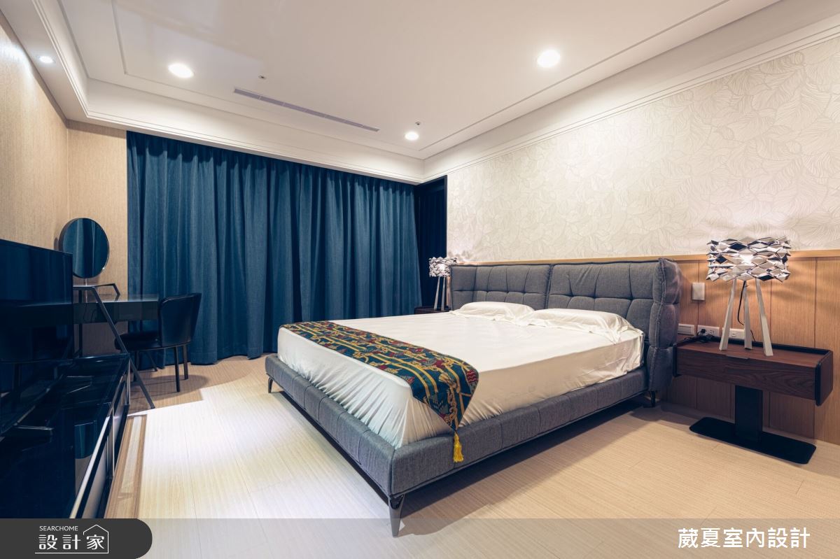 90坪新成屋(5年以下)＿混搭風臥室案例圖片＿葳夏室內設計＿葳夏_05之6
