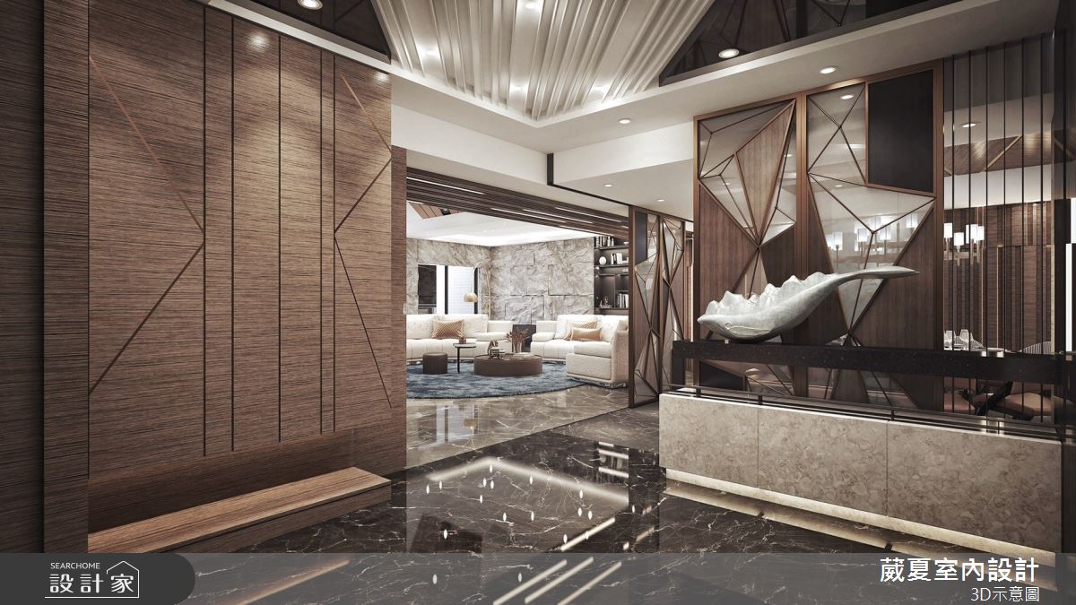 132坪中古屋(5~15年)＿飯店風玄關案例圖片＿葳夏室內設計＿葳夏_09之2