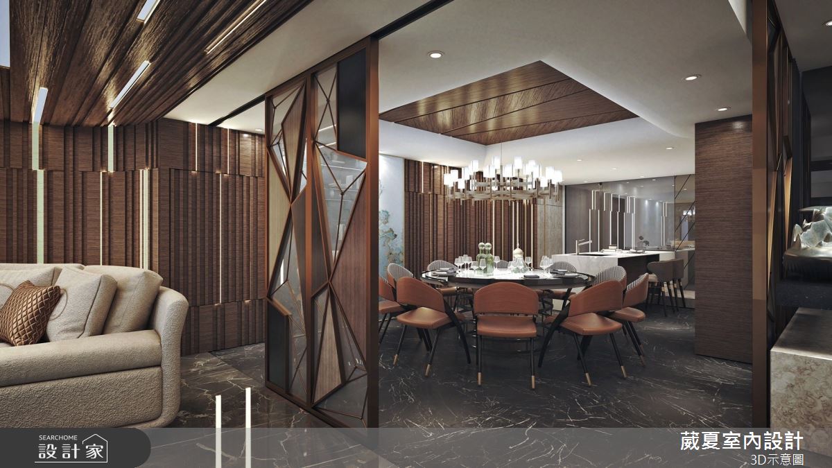 132坪中古屋(5~15年)＿飯店風餐廳案例圖片＿葳夏室內設計＿葳夏_09之6
