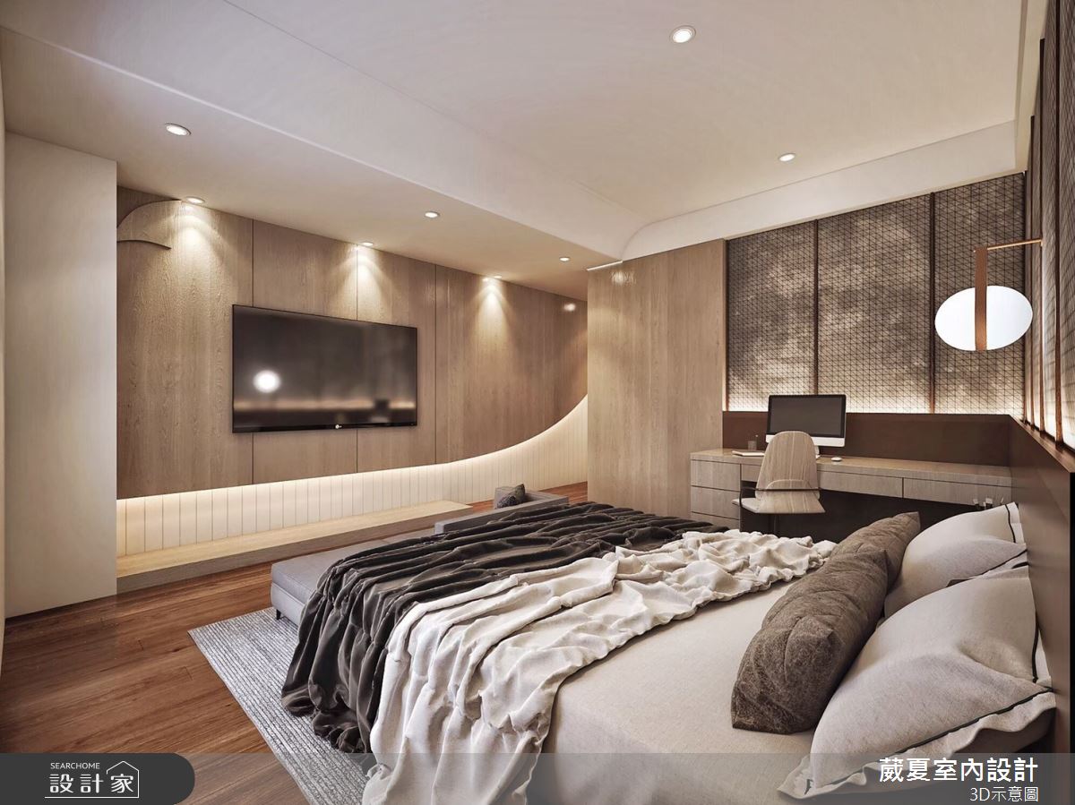 132坪中古屋(5~15年)＿飯店風臥室案例圖片＿葳夏室內設計＿葳夏_09之11