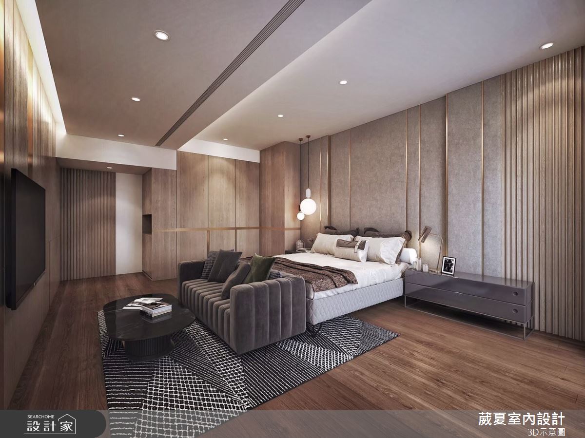 132坪中古屋(5~15年)＿飯店風臥室案例圖片＿葳夏室內設計＿葳夏_09之12