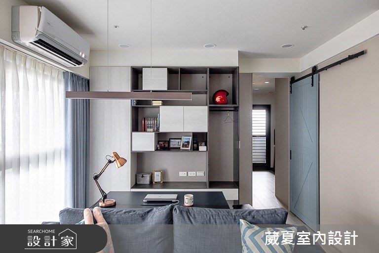 28坪新成屋(5年以下)＿北歐風書房案例圖片＿葳夏室內設計＿葳夏_10之7
