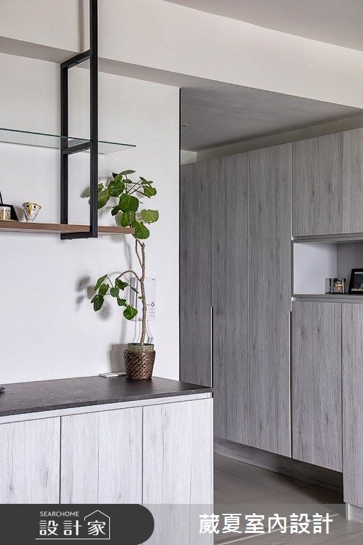 28坪新成屋(5年以下)＿北歐風玄關案例圖片＿葳夏室內設計＿葳夏_10之2