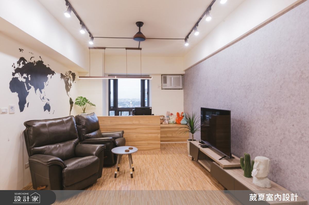 42坪老屋(50年以上)＿工業風客廳案例圖片＿葳夏室內設計＿葳夏_11之1