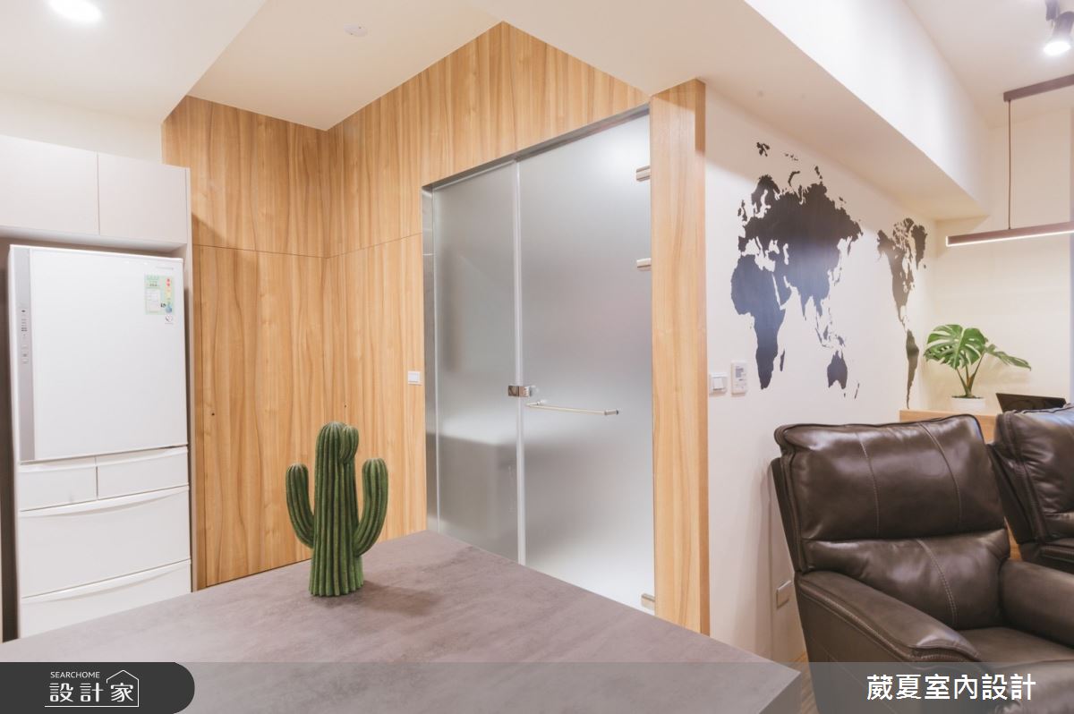 42坪老屋(50年以上)＿工業風餐廳中島案例圖片＿葳夏室內設計＿葳夏_11之10