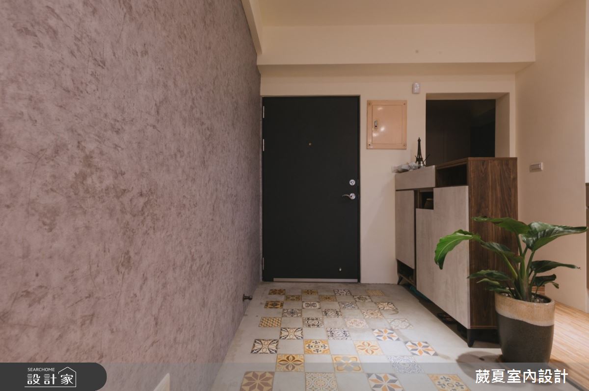 42坪老屋(50年以上)＿工業風玄關案例圖片＿葳夏室內設計＿葳夏_11之16