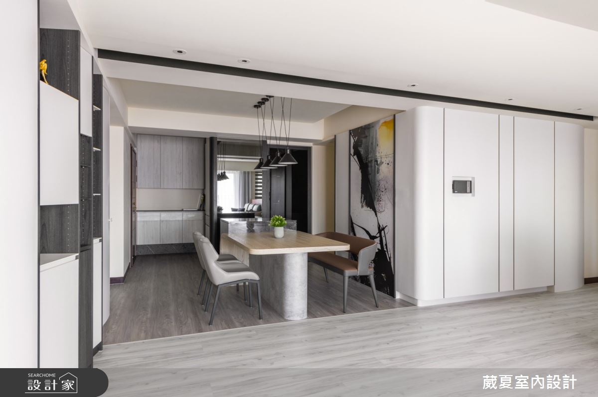 66坪新成屋(5年以下)＿現代風餐廳案例圖片＿葳夏室內設計＿葳夏_12之3
