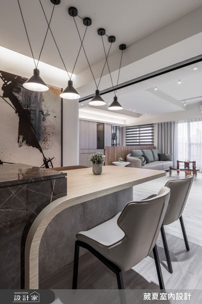 66坪新成屋(5年以下)＿現代風餐廳案例圖片＿葳夏室內設計＿葳夏_12之12
