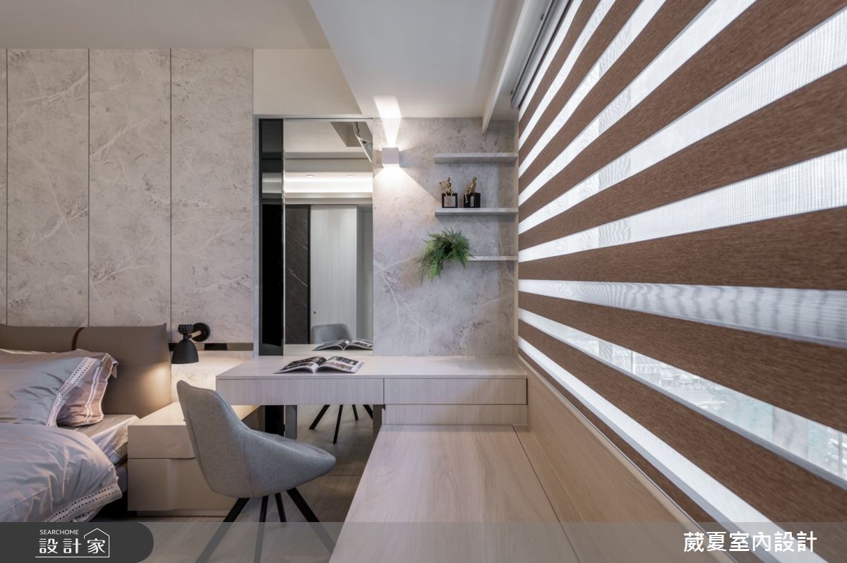66坪新成屋(5年以下)＿現代風臥室案例圖片＿葳夏室內設計＿葳夏_12之16
