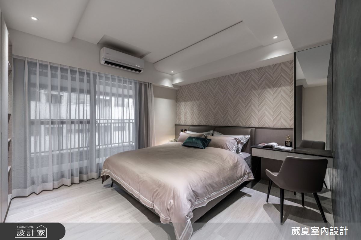 66坪新成屋(5年以下)＿現代風臥室案例圖片＿葳夏室內設計＿葳夏_12之14