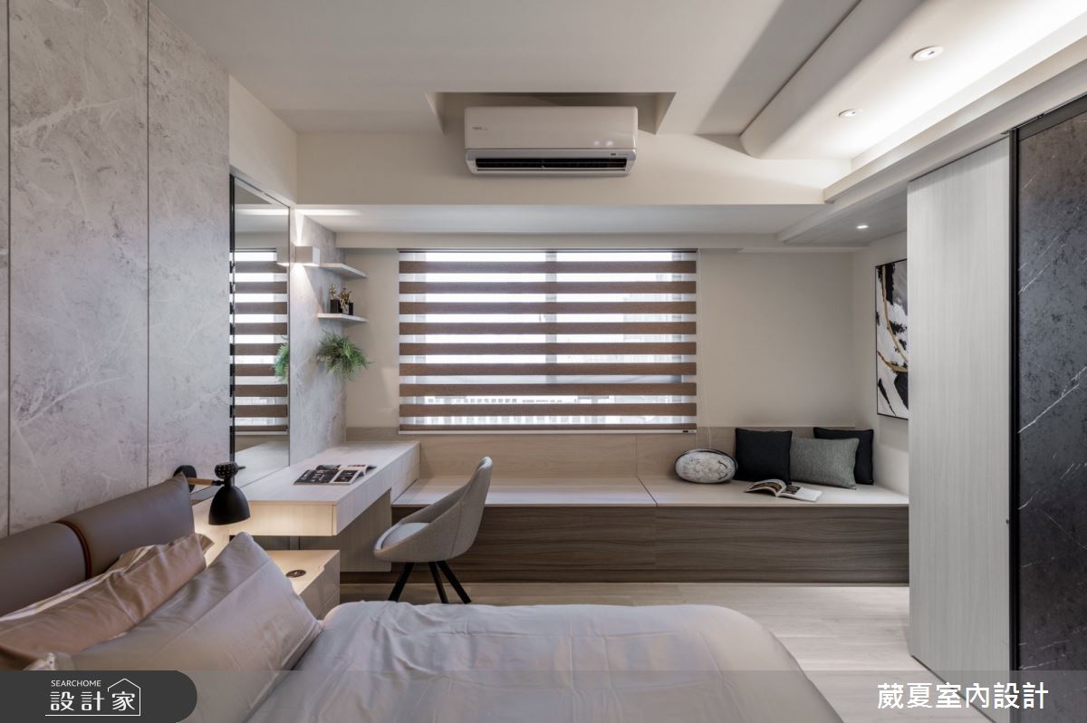66坪新成屋(5年以下)＿現代風臥室案例圖片＿葳夏室內設計＿葳夏_12之15