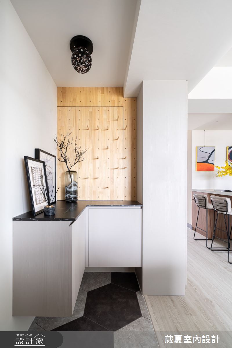 30坪新成屋(5年以下)＿北歐風玄關案例圖片＿葳夏室內設計＿葳夏_13之3