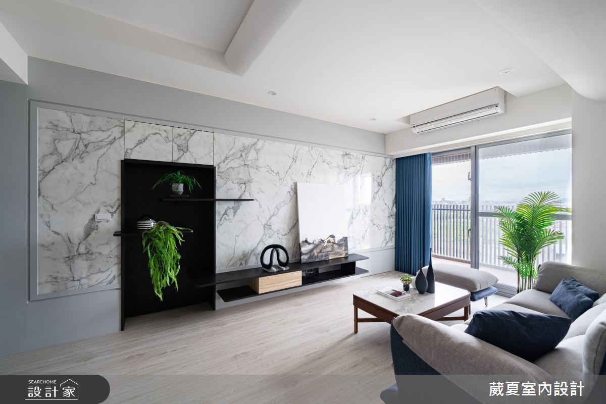 30坪新成屋(5年以下)＿北歐風客廳案例圖片＿葳夏室內設計＿葳夏_13之8