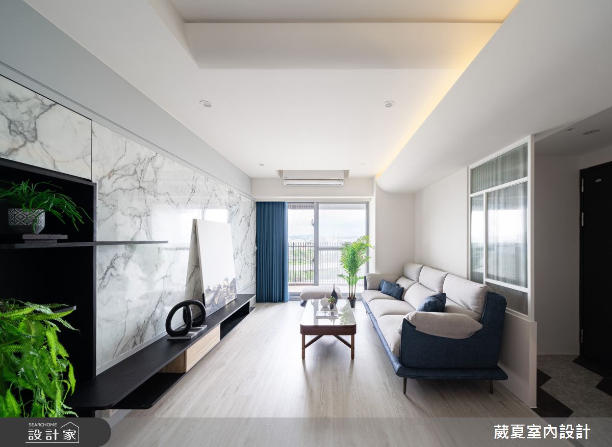 30坪新成屋(5年以下)＿北歐風客廳案例圖片＿葳夏室內設計＿葳夏_13之7