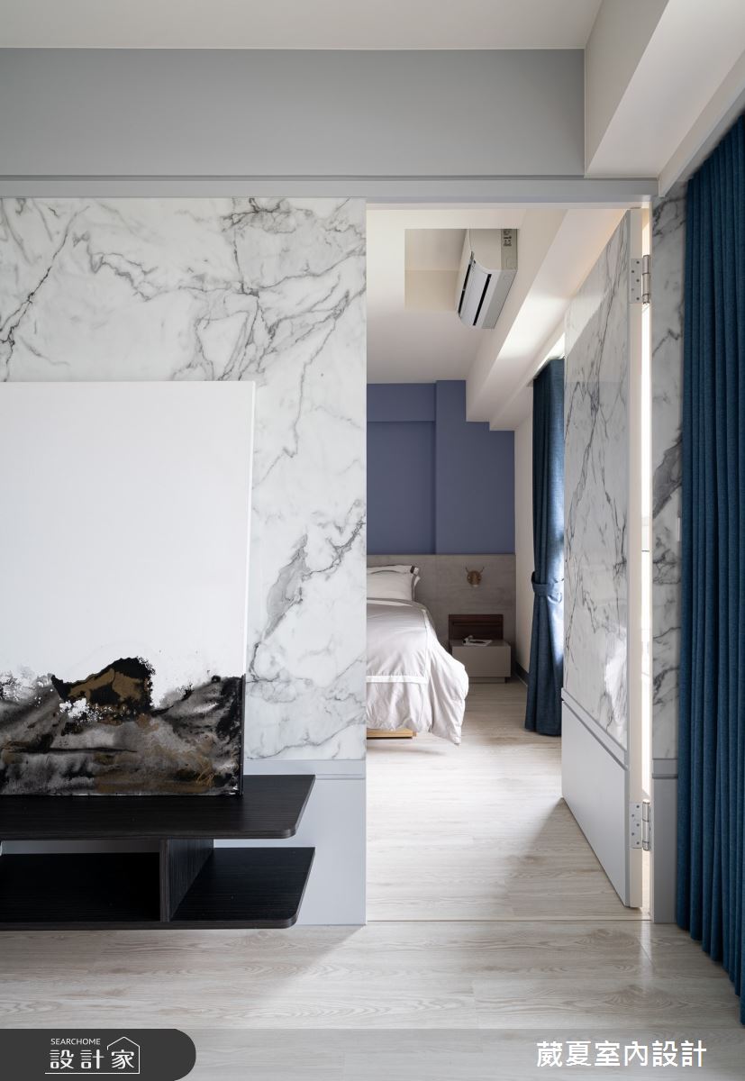 30坪新成屋(5年以下)＿北歐風客廳臥室案例圖片＿葳夏室內設計＿葳夏_13之12
