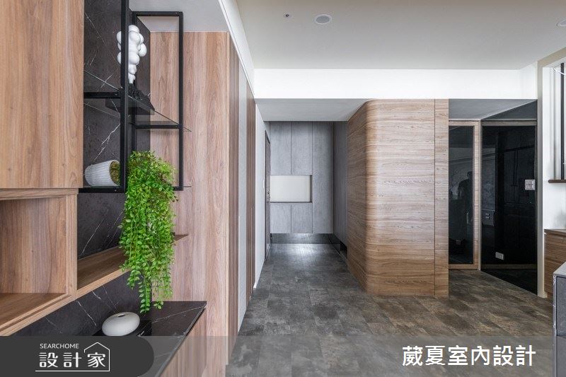 62坪新成屋(5年以下)＿北歐風玄關案例圖片＿葳夏室內設計＿葳夏_15之1