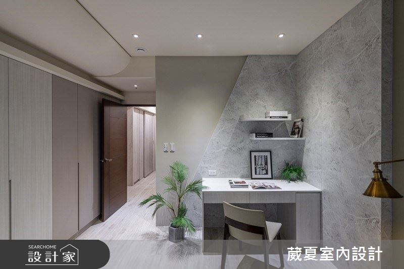 62坪新成屋(5年以下)＿北歐風臥室書房案例圖片＿葳夏室內設計＿葳夏_15之13