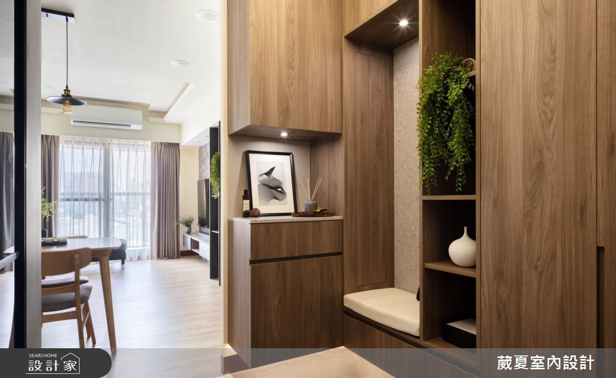 30坪新成屋(5年以下)＿北歐風玄關案例圖片＿葳夏室內設計＿葳夏_16之2