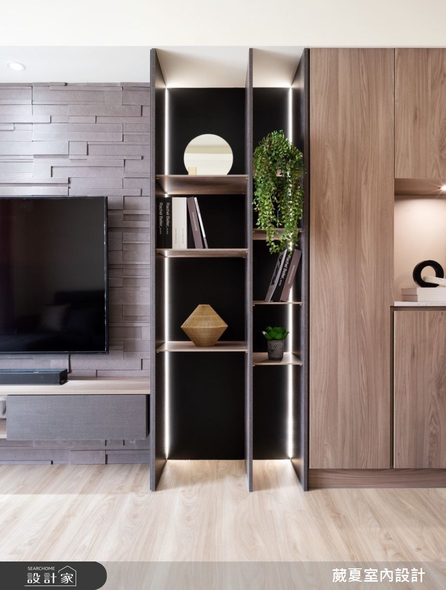 30坪新成屋(5年以下)＿北歐風客廳案例圖片＿葳夏室內設計＿葳夏_16之10
