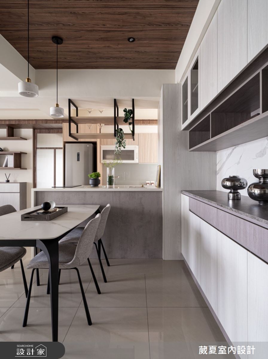 40坪新成屋(5年以下)＿現代風餐廳案例圖片＿葳夏室內設計＿葳夏_17之8