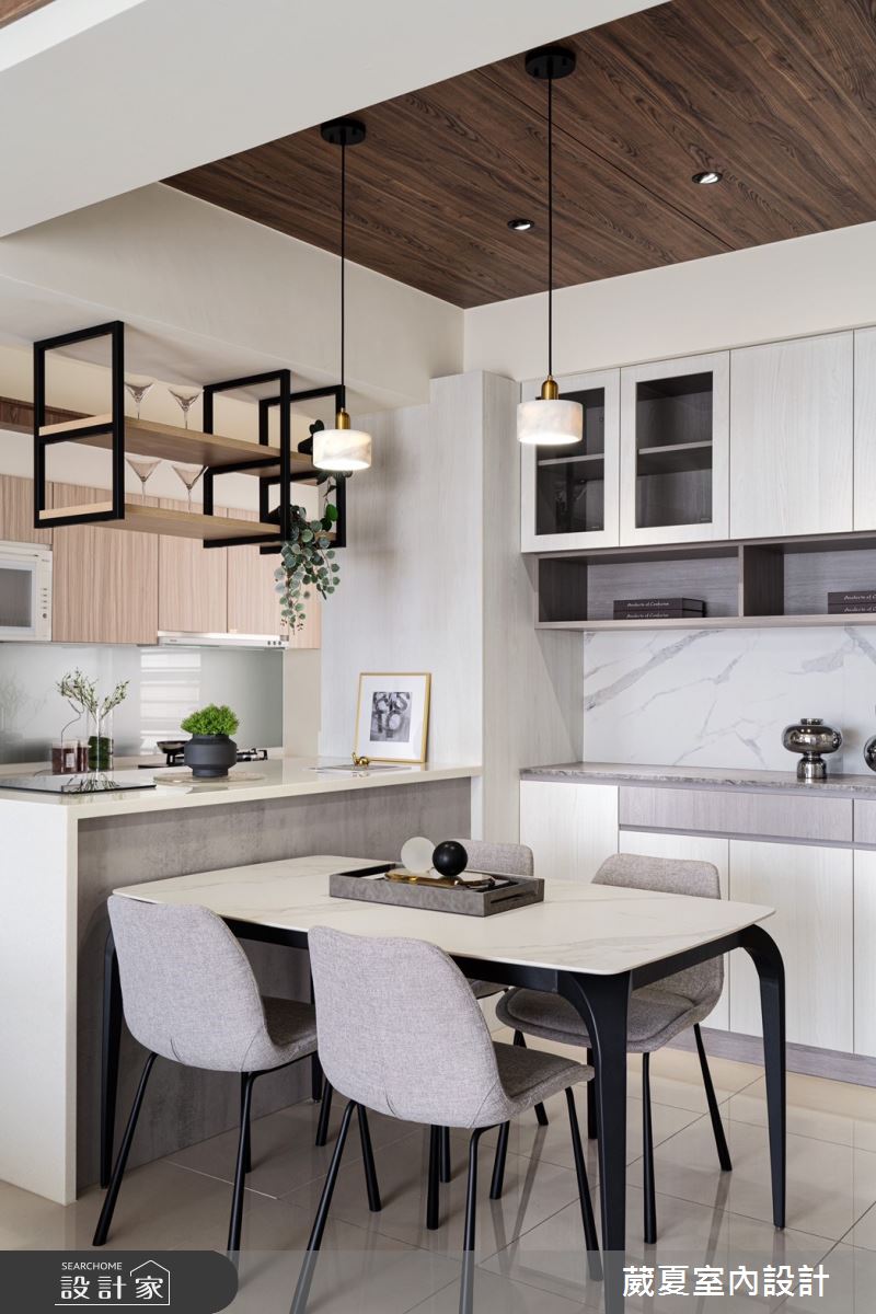 40坪新成屋(5年以下)＿現代風餐廳案例圖片＿葳夏室內設計＿葳夏_17之7